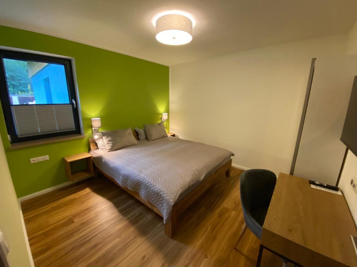 Barrierefreies Ferienapartment A2 Villa Wilisch 55Qm 앰츠버그 외부 사진
