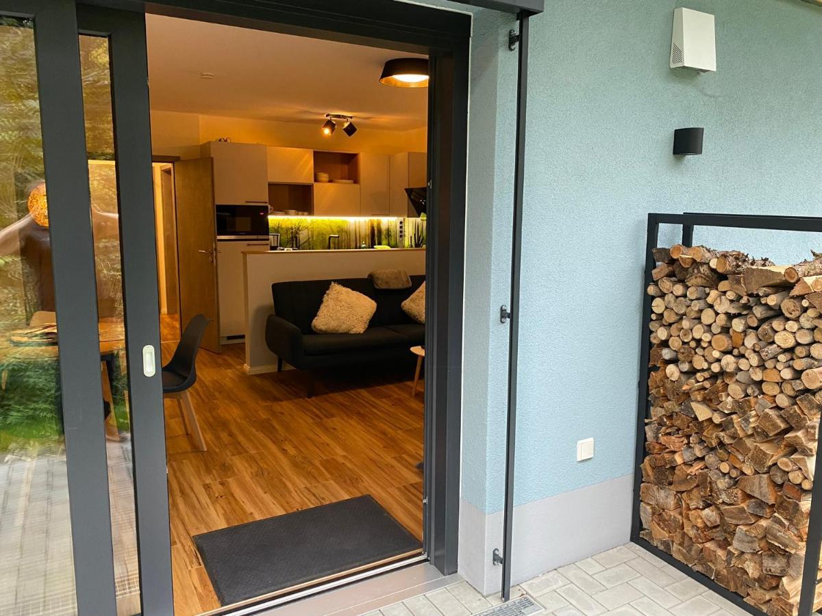 Barrierefreies Ferienapartment A2 Villa Wilisch 55Qm 앰츠버그 외부 사진