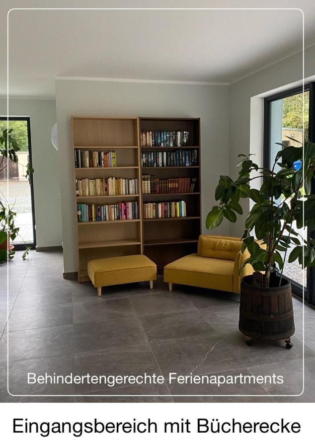 Barrierefreies Ferienapartment A2 Villa Wilisch 55Qm 앰츠버그 외부 사진