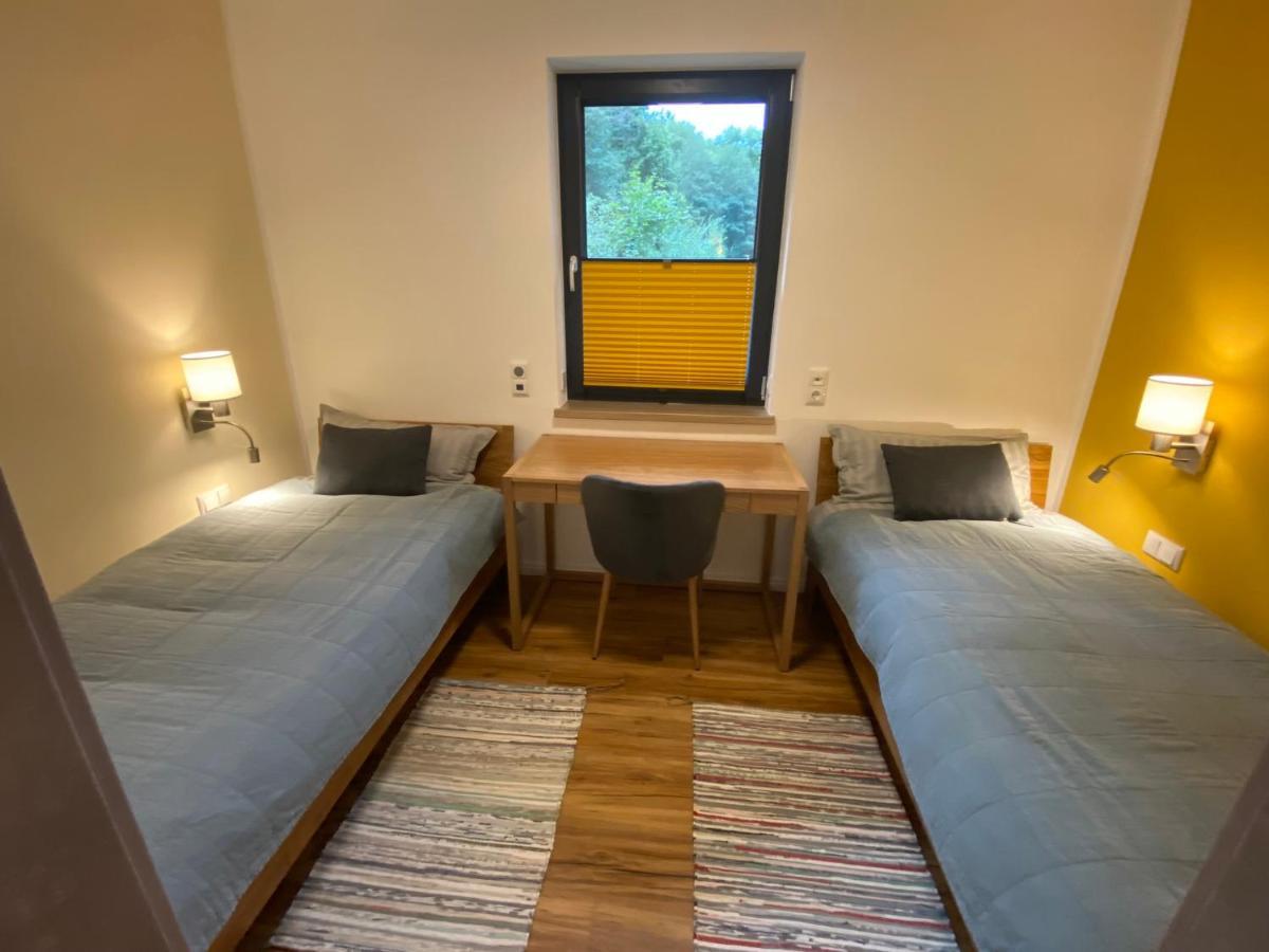 Barrierefreies Ferienapartment A2 Villa Wilisch 55Qm 앰츠버그 외부 사진
