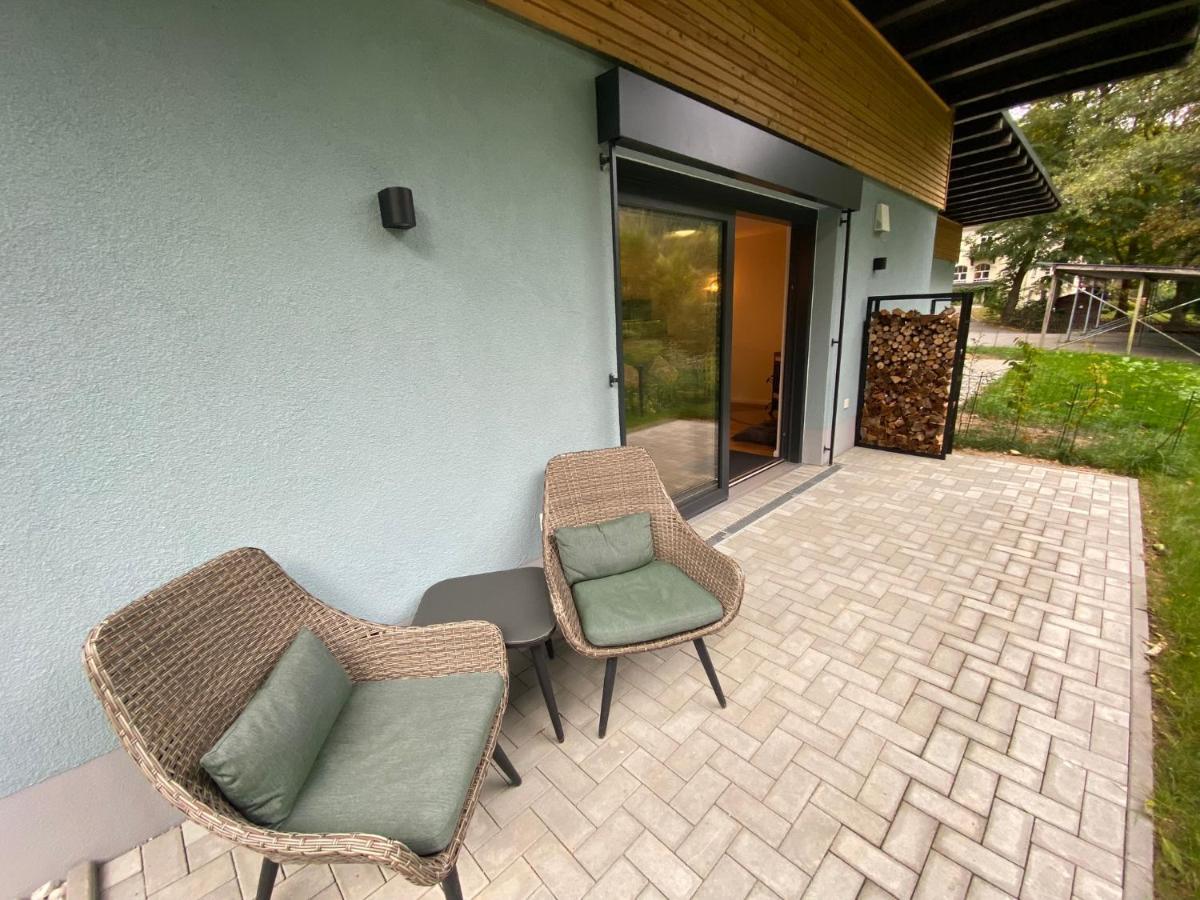Barrierefreies Ferienapartment A2 Villa Wilisch 55Qm 앰츠버그 외부 사진
