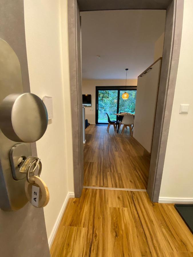 Barrierefreies Ferienapartment A2 Villa Wilisch 55Qm 앰츠버그 외부 사진